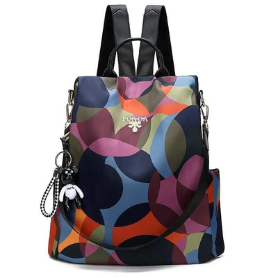 Waterproof Anti-Theft Backpack with Hidden Zipper