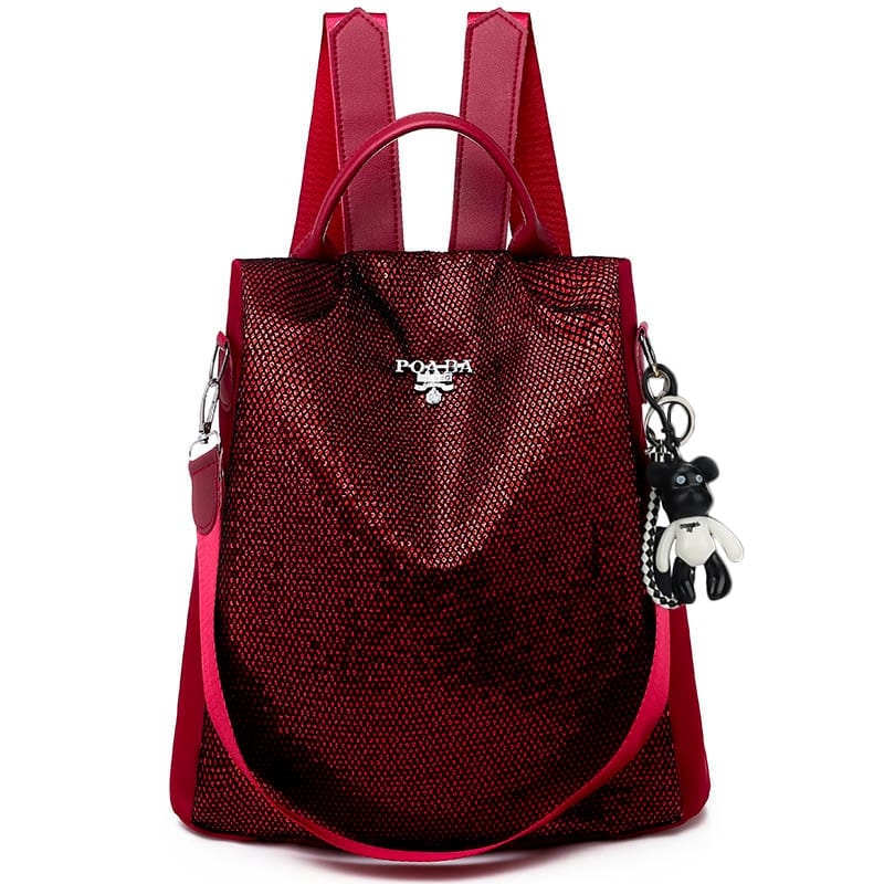 Waterproof Anti-Theft Backpack with Hidden Zipper