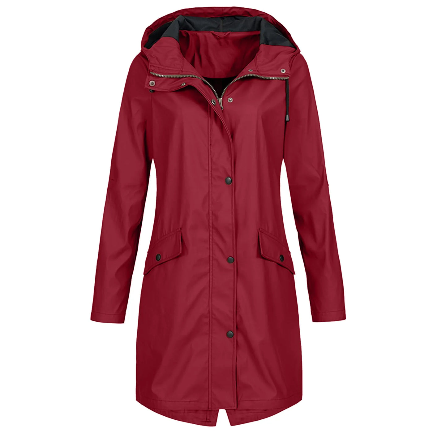 Waterproof Oversized Hooded Raincoat for Women