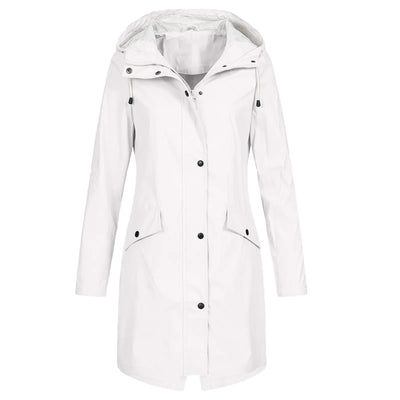 Waterproof Oversized Hooded Raincoat for Women
