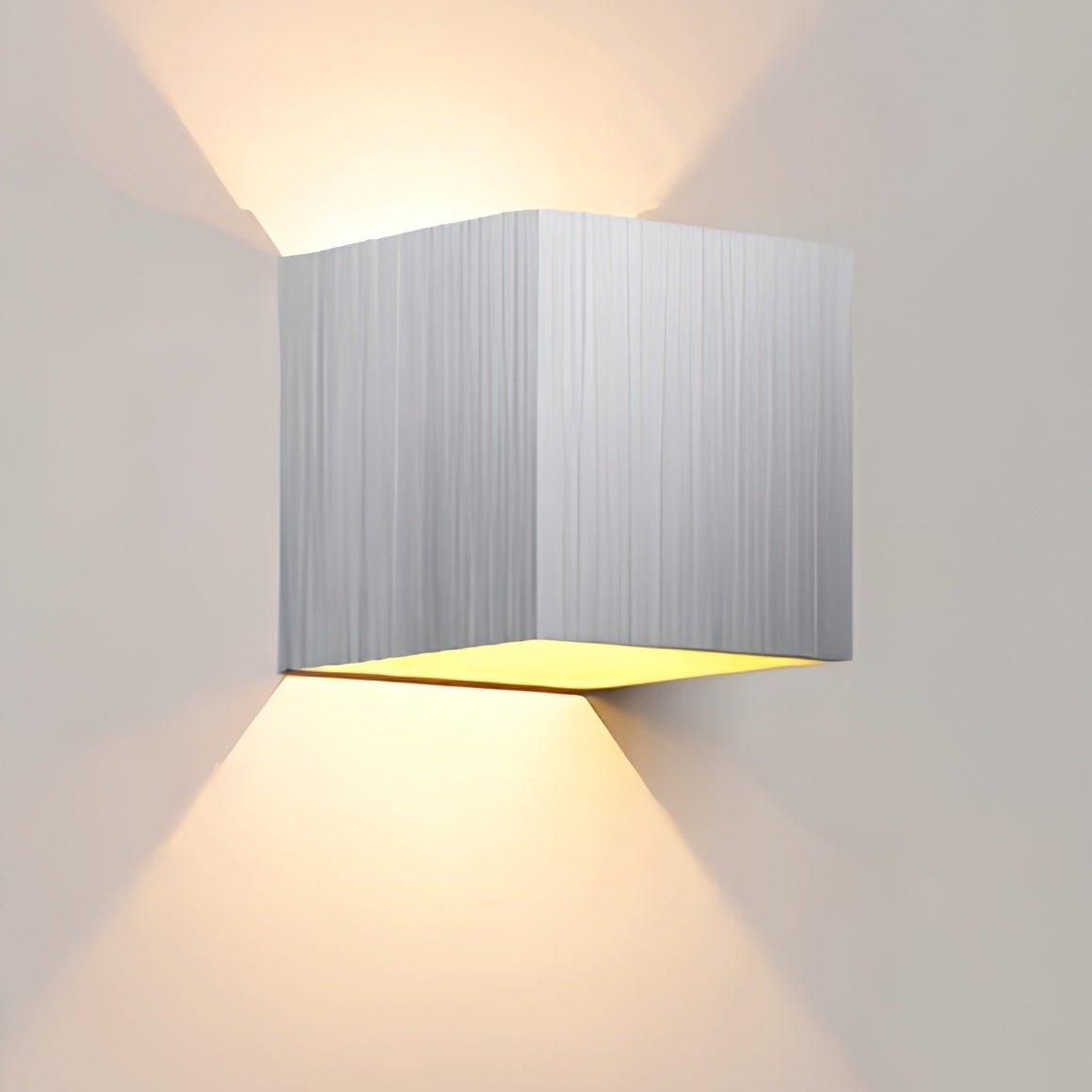 Weatherproof Cube Wall Light – Up Down LED Outdoor Lamp