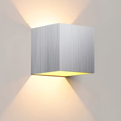 Weatherproof Cube Wall Light – Up Down LED Outdoor Lamp