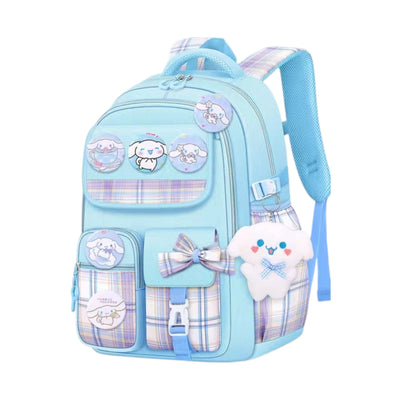 Kuromi – Lightweight School Backpack with Back Support for Girls – Grades 3 to 9