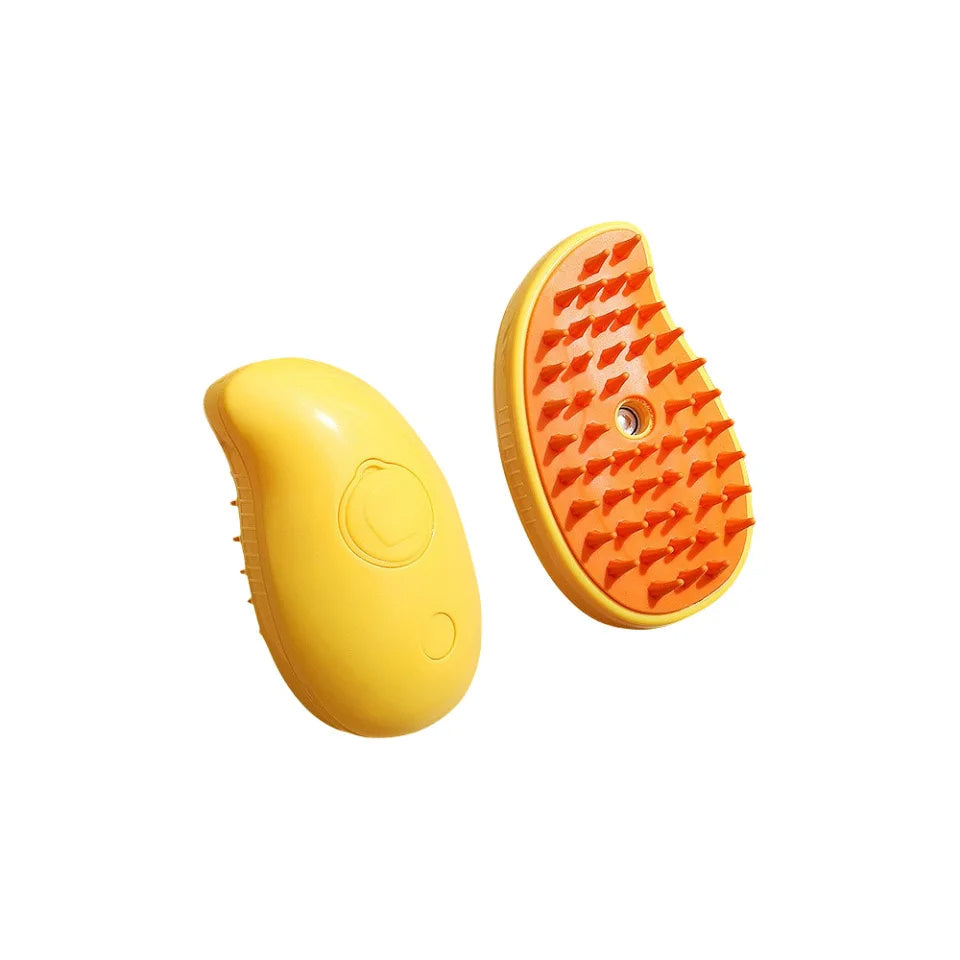 Steam Brush for Pet Grooming and Fur Care